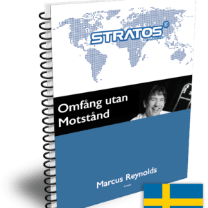 Range Without Resistance e-book for brass embouchure training by Marcus Reynolds – Swedish edition cover image.